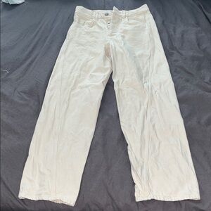 ZARA 🇪🇸 comfy cream pants (2)